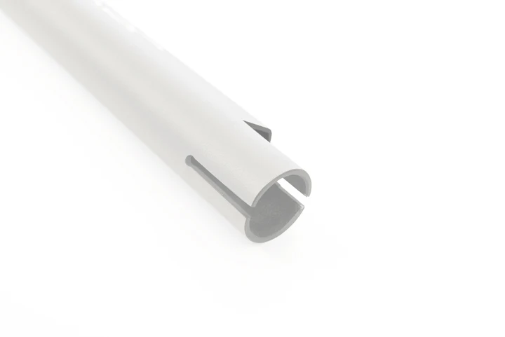 Tubo di livello bianco