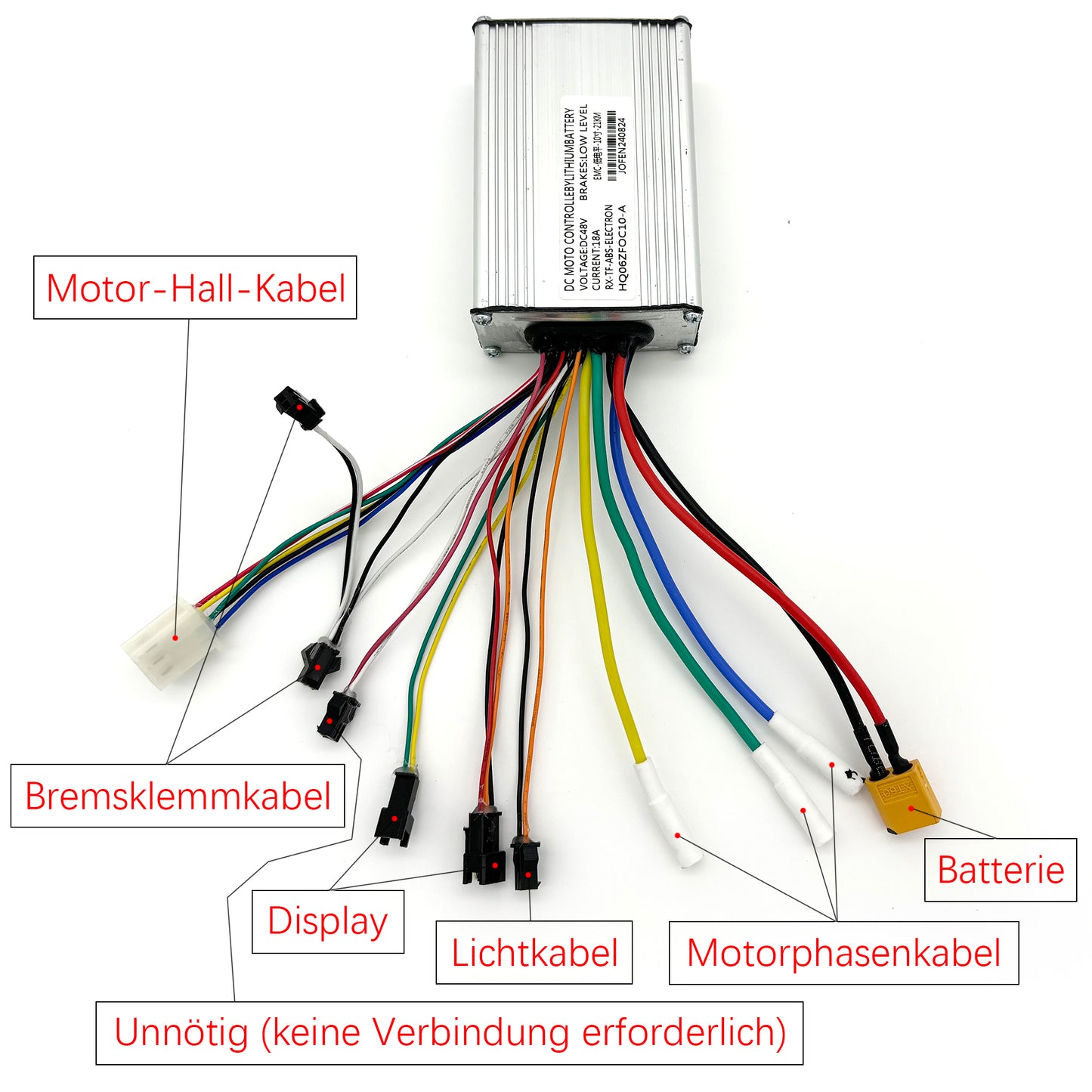 JOYOR Y8S ABE speed limit cancellation kit for increasing the speed of the electric scooter (controller and display)(English))