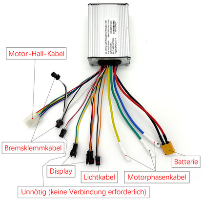 JOYOR Y8S ABE-Geschwindigkeitsbegrenzungs-Aufhebungskit zur Erhöhung der Geschwindigkeit des Elektrorollers (Controller und Display) (Englisch)