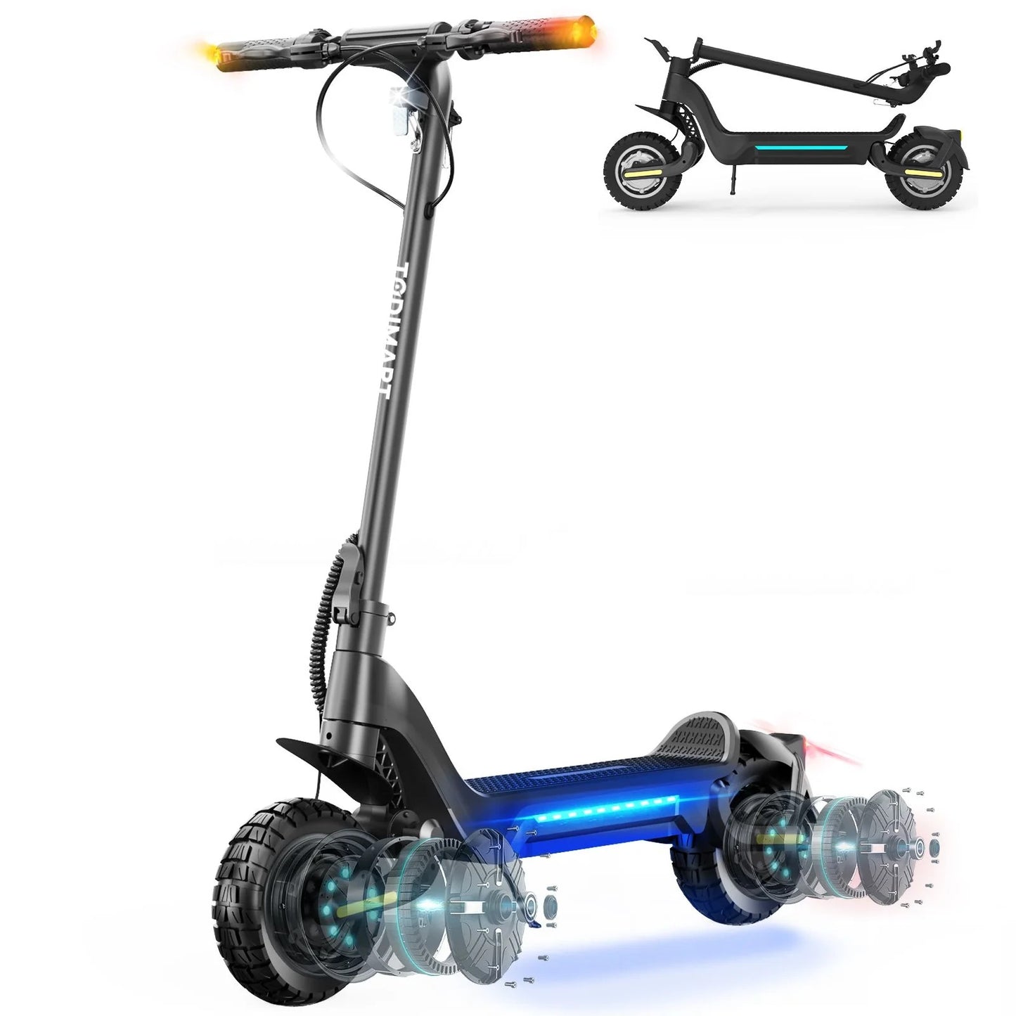 TODIMART X5S Monopattino elettrico potente a doppio motore