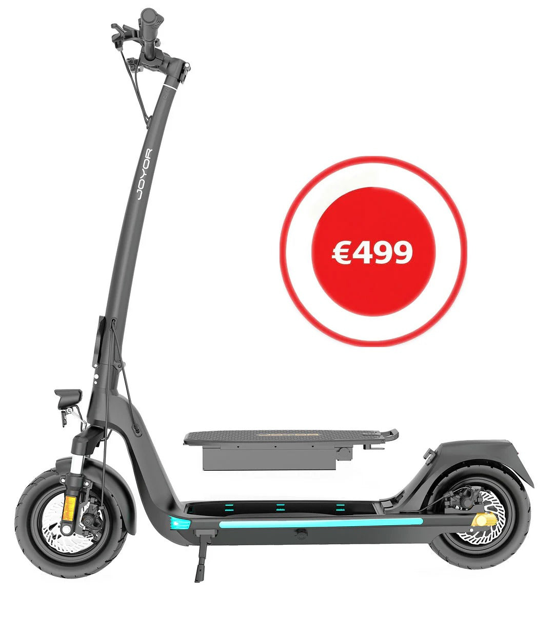 JOYOR C10 Foldable Electric Scooter 50KM Range Removable Battery