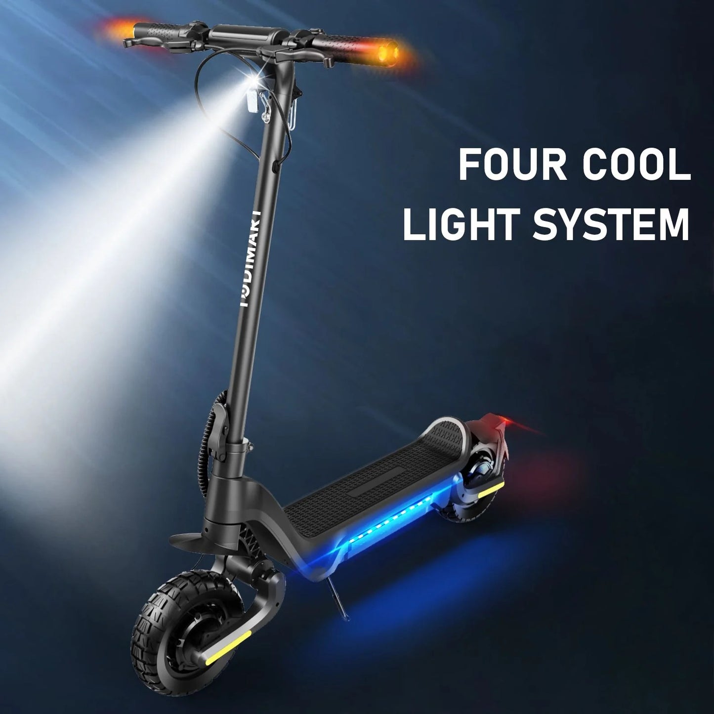 Patinete eléctrico todoterreno TODIMART X5 (Bluetooth APP) de 800 W