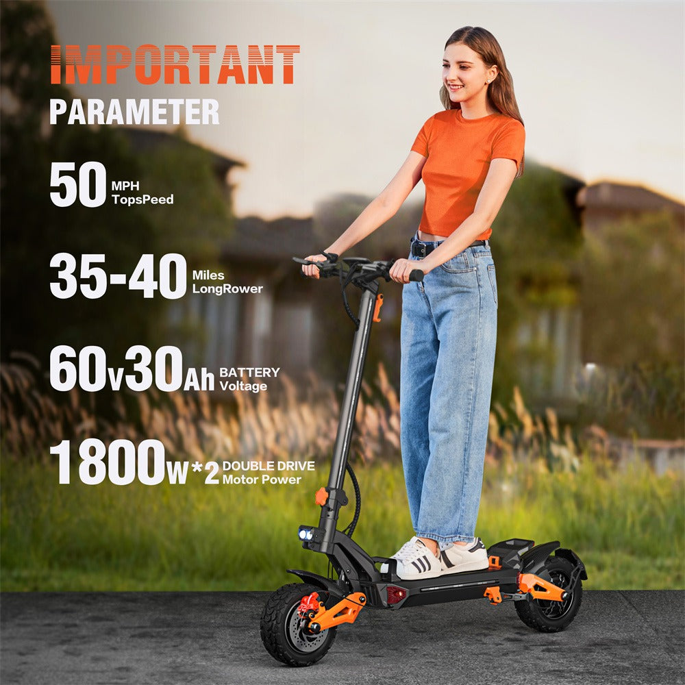 Monopattino elettrico FREEBOY-H9 con motore da 6000 W e sedile