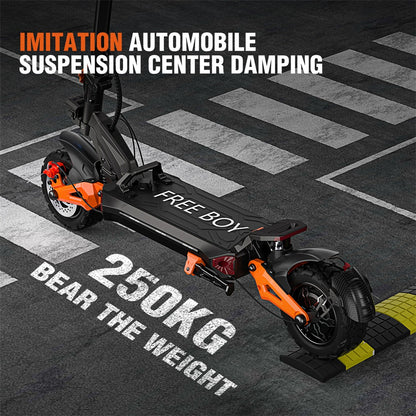 Monopattino elettrico FREEBOY-H9 con motore da 6000 W e sedile