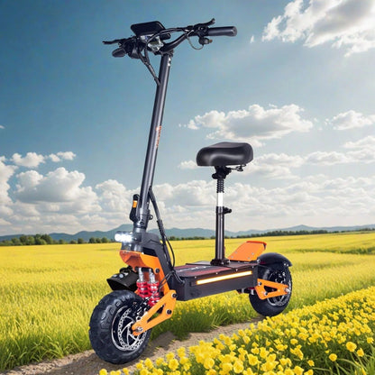 Monopattino elettrico FREEBOY-H9 con motore da 6000 W e sedile