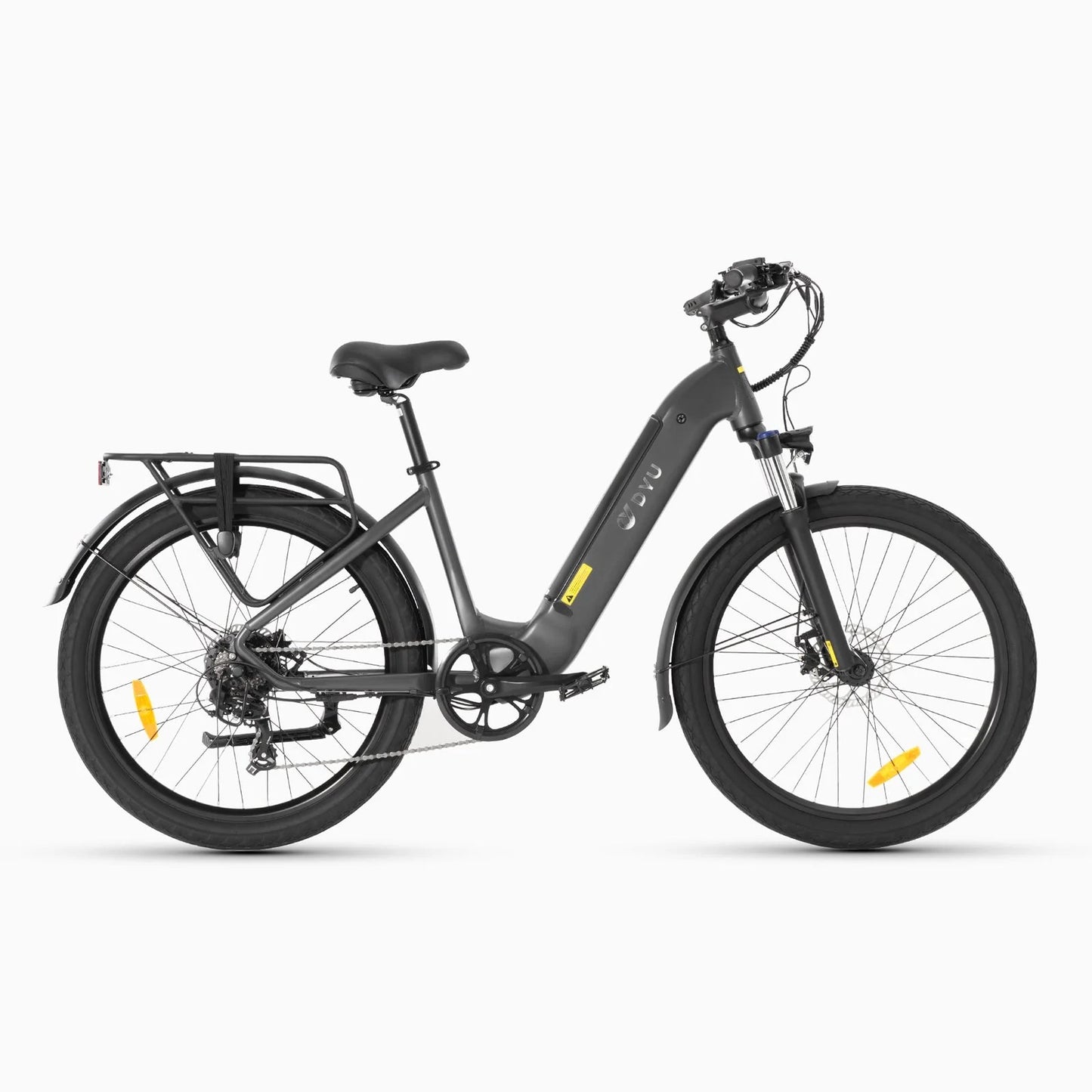 Bicicleta eléctrica urbana DYU C1 de 26 pulgadas