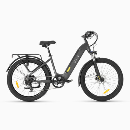 Bicicleta eléctrica urbana DYU C1 de 26 pulgadas