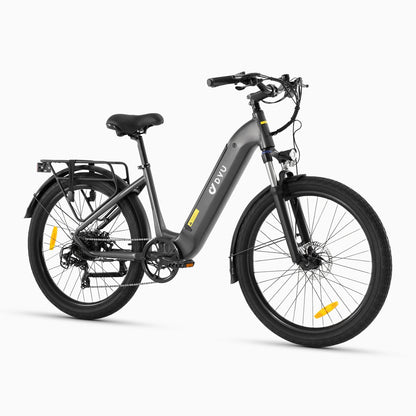 Bicicleta eléctrica urbana DYU C1 de 26 pulgadas