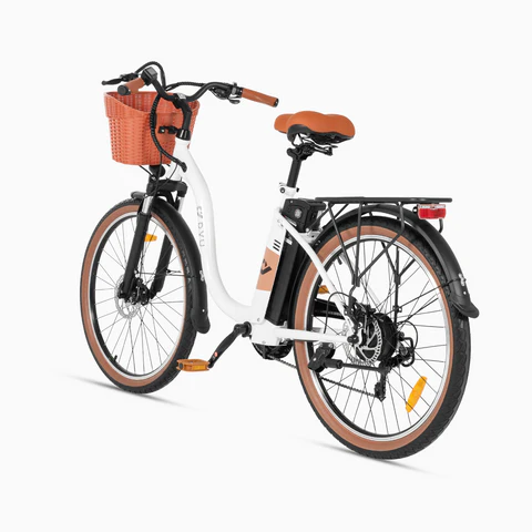 Bicicleta eléctrica urbana DYU C6 Pro de 26 pulgadas