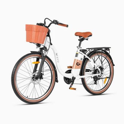 Bicicleta eléctrica urbana DYU C6 Pro de 26 pulgadas